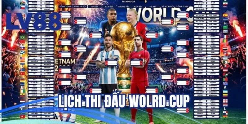 lịch thi đấu World Cup
