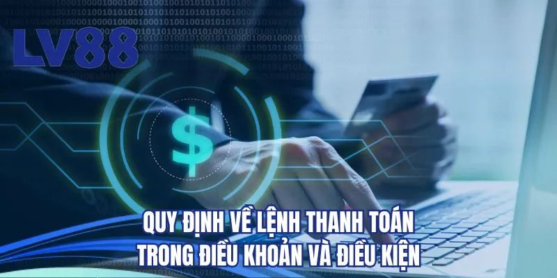 Quy định về lệnh thanh toán trong điều khoản và điều kiện